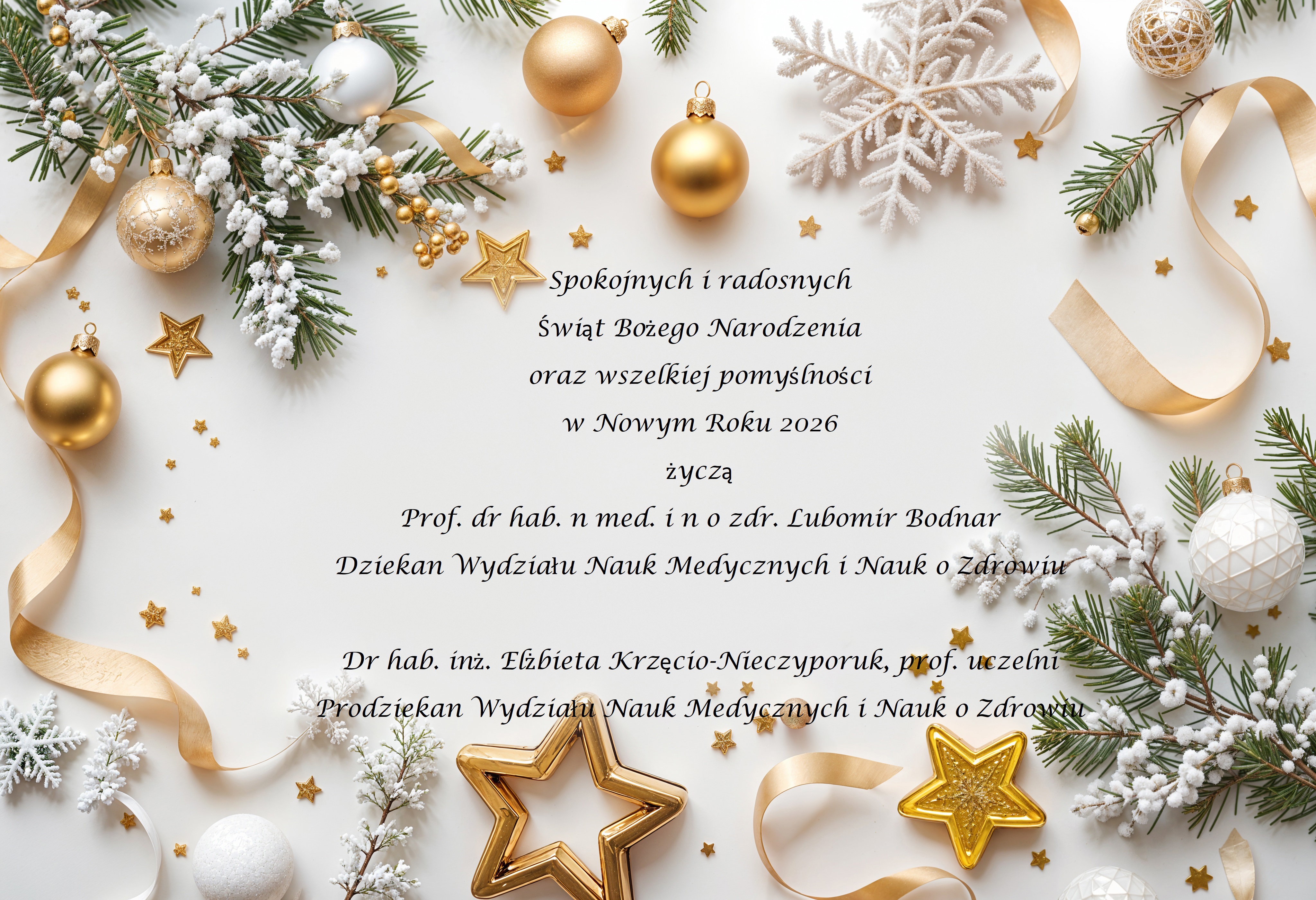 Życzenia świąteczne